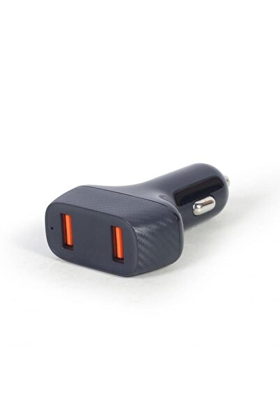 Gembird Incarcator auto Gembird TA-U2QC3-CAR-01, USB, 36W (Negru)