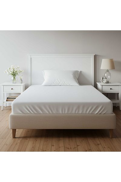 kesenegore Single Fitted Sheet Set 1 Fitted Sheet (100 X 200) 1 Pillow Case (50 X 70)
