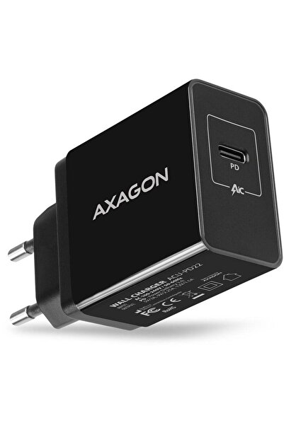 Axagon Incarcator retea Axagon ACU-PD22, 1x USB Tip-C, 22W (Negru)