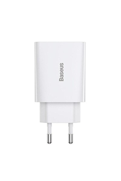 Baseus Incarcator retea Baseus, Speed Mini, USB-C, PD, 3A, 20W (Alb)