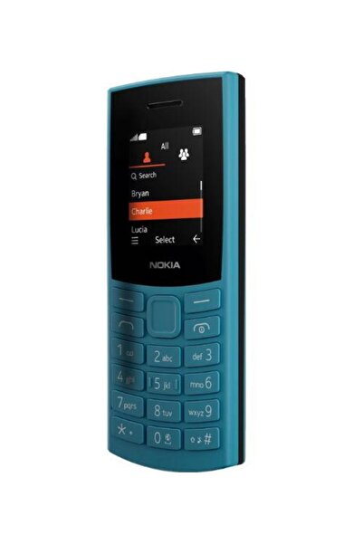 Nokia 105 4G (2023), Διπλή κάρτα SIM, Οθόνη 1,8", Μπλε, Μεγάλη διάρκεια μπαταρίας