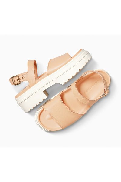 converse Sandály Converse Chuck Tlr As Lugged Heel Sandal, oranžové, unisex