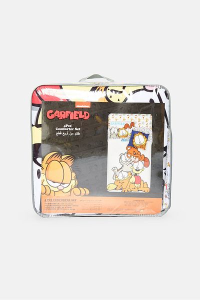 NİCKELODEON Garfield 4 Pcs Comforter Set, Multicolor