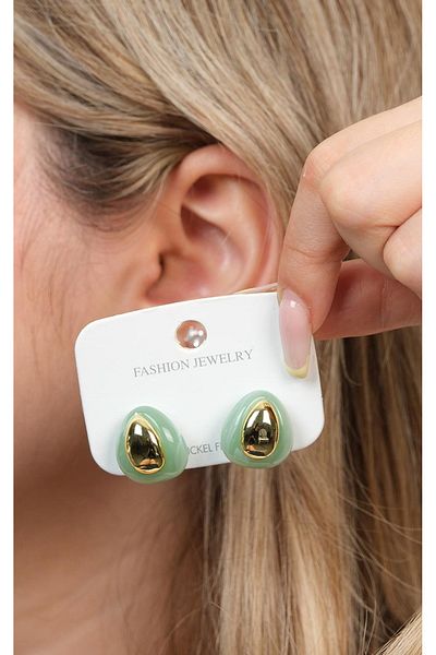 Jack Ferrero Colorful Steel Women's Earrings