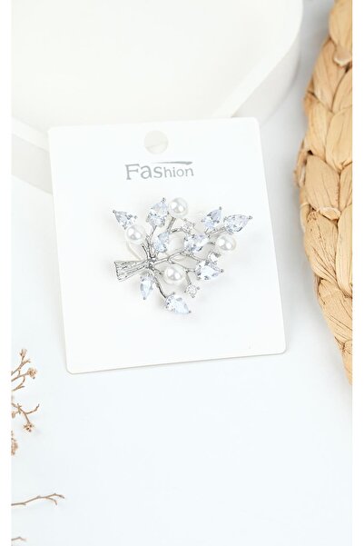 Jack Ferrero GÜMÜŞ KADIN BROŞ