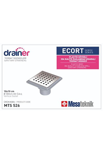 Mesateknik 10X10X50 SERAMİK SEVİYELİ ALT.ÇIK.