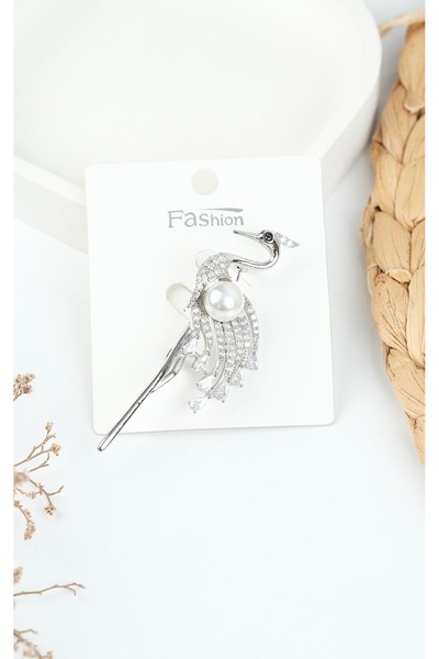 Jack Ferrero GÜMÜŞ KADIN BROŞ