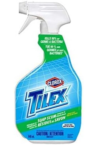 Clorox منظف ومطهر للحمامات من تايلكس - مزيل لبقايا الصابون - 946 مل