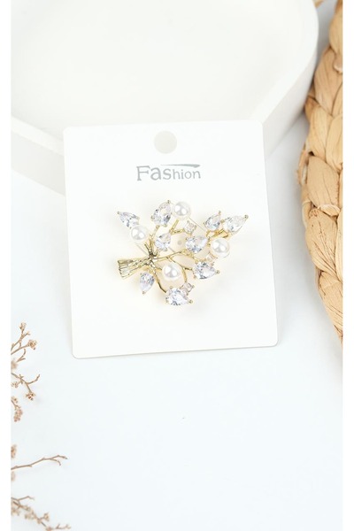 Jack Ferrero GOLD KADIN BROŞ