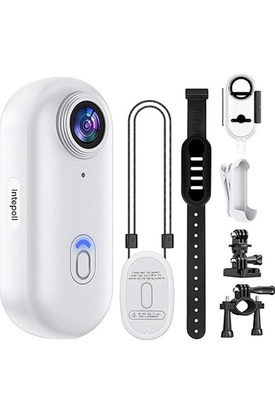 Vothoon Mini WIFI Aksiyon Kamerası 1080P Taşınabilir Vücut Kamerası Giyilebil...