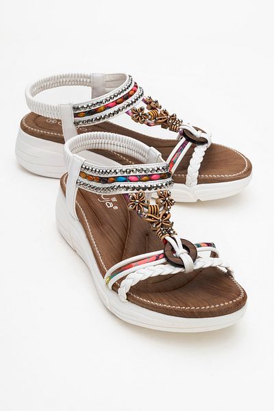 Ataköy Ayakkabı WOMEN'S Rhinestone SANDALS