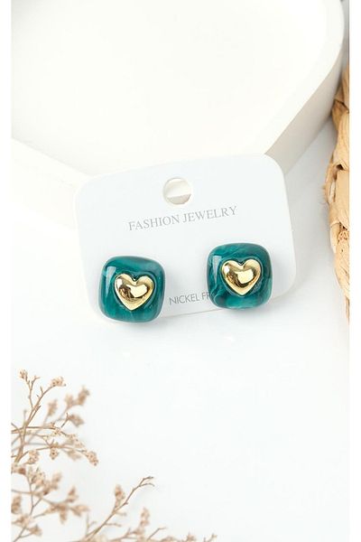 Jack Ferrero Colorful Steel Women's Earrings
