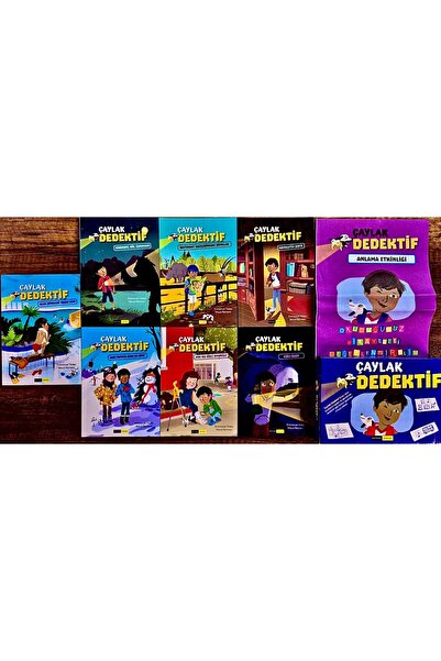 GENDAŞ ÇOCUK GENDAŞ - HİKAYE SETİ YENİ BASKI ÇAYLAK DEDEKTİF (7 KİTAP + TESTL...