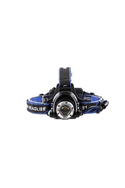 SIKS ® Headlamp, 5000 Lumen Tactical Flashlight, Black/blue