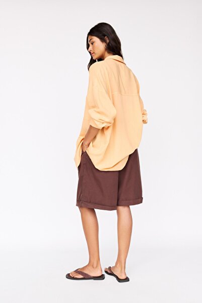 Pull & Bear Rustik oversize gömlek