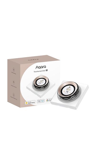 Aqara Touchscreen Dial V1 EU, 2 Electrical Switches and 6 Wireless Switches, ON/OFF Control & Fine-T