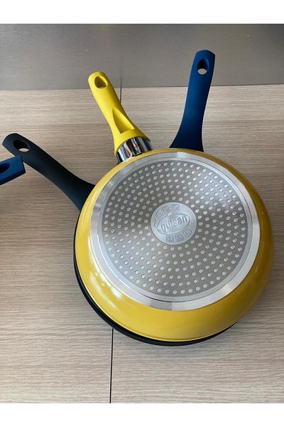 gülsan Ceraflon Coverless Induction Compatible Pan 28Cm-Black