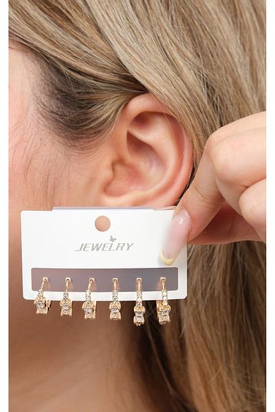 Jack Ferrero Steel Multi Women's Earrings