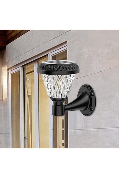 gaman Kumandalı Güneş Enerjili Solar Duvara Monte Bahçe Led Aydınlatma Armatü...