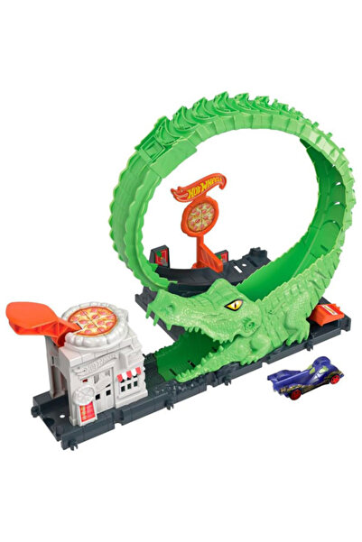 mattel Set de joaca Hot Wheels, Gator Loop Attack