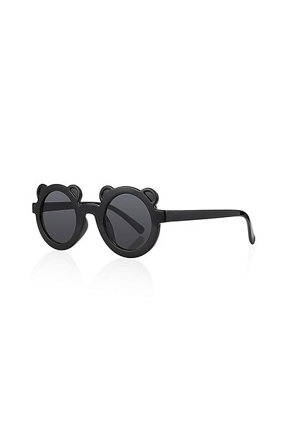 Kinary Modern Children's Sunglasses with Uv400 Protection Black 4034