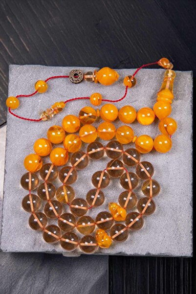 TESBİHKENTİ سبحة فاترية من السلسلة الخاصة مكونة من 45 حبة