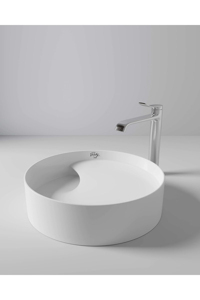 Creavit Ruby Aura Tezgah Üzeri Lavabo Ø 40 Cm