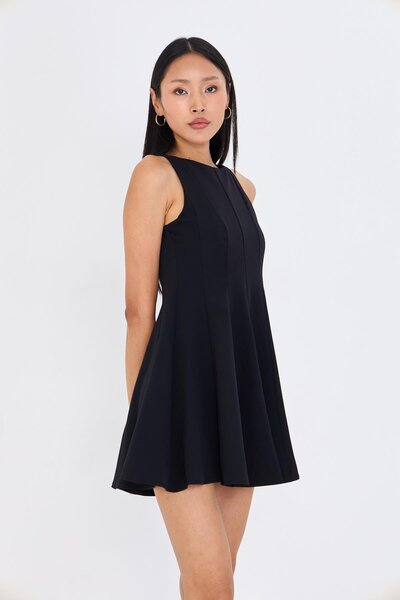 TIFFANY&TOMATO Sıfır Kol Atlas Elbise