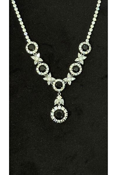 FASHİON JEWELRY Zerra Bella Gümüş Kaplama Taşlı Kolye