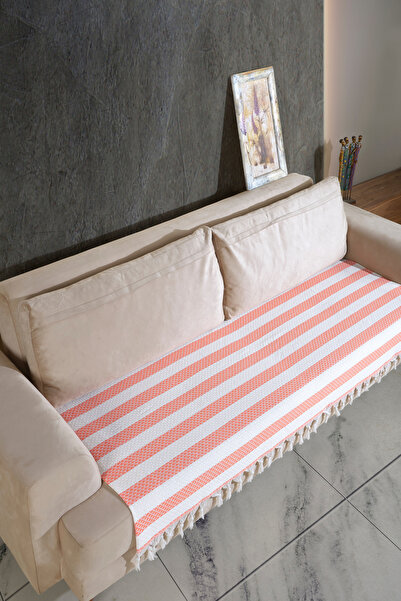 LADYNİL Summer Oturma Yerini Kapatan Koltuk Örtüsü 115x200 Turuncu