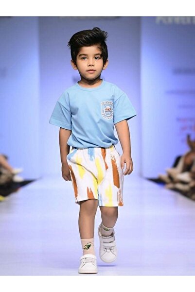 Zekids طقم شورت منقوش للأطفال الرضع