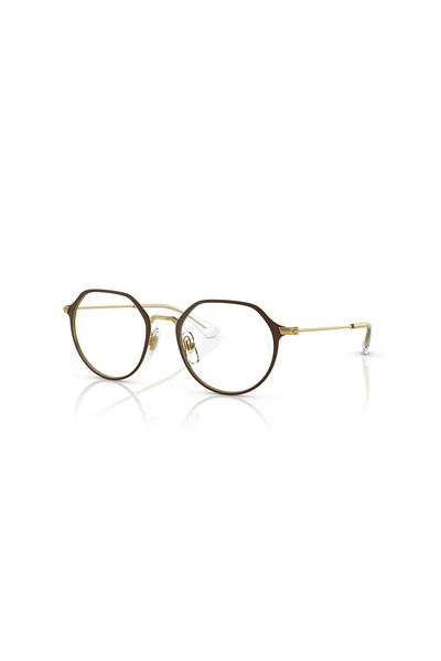 Ray-Ban Ray Ban Jr. Unisex Irregular Eyeglasses- Rb 1058 - Lense Size:45mm - Gold