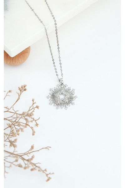Jack Ferrero Silver Women's Necklace (316L Steel)