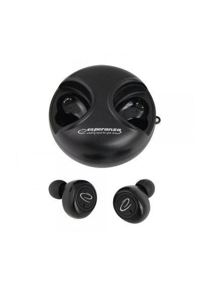 ESPERANZA True Wireless Esperanza Aries Headphones, Bluetooth, Touch control, Microphone (Black)