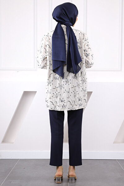 İmajButik Πέτρινο πουκάμισο με κέντημα