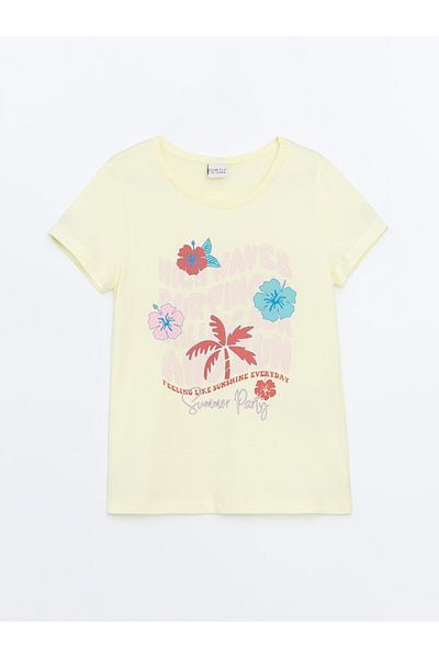 LC Waikiki Crew Neck Girl's T-Shirt