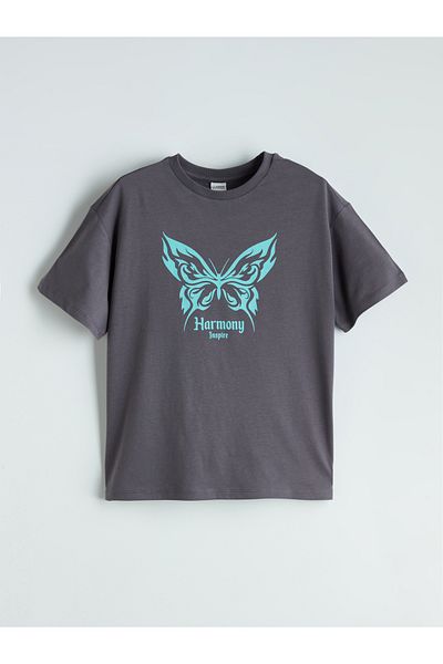 LC Waikiki Crew Neck Girl's T-Shirt