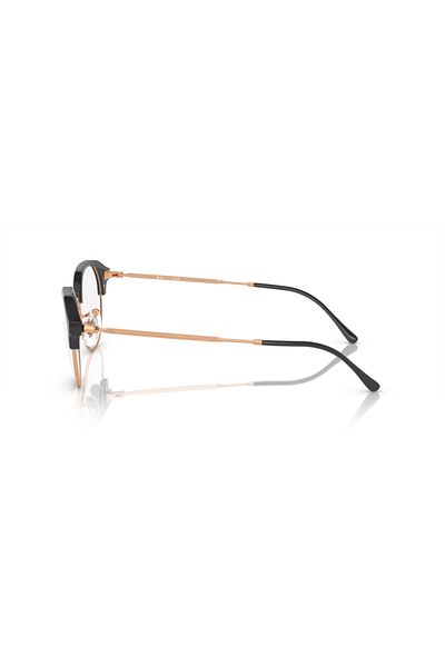 Ray-Ban Ray Ban Vista Unisex Irregular Eyeglasses- Rb 7229 - Lense Size:51mm - Dark Grey On Rose Gold