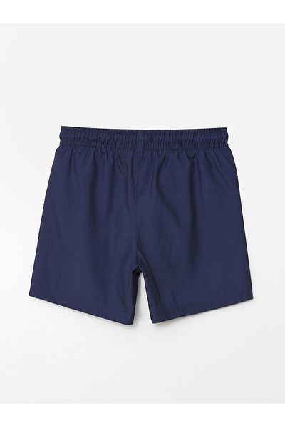 LC Waikiki Fenerbahçe Printed Boys' Swim Shorts with Elastic Waist
