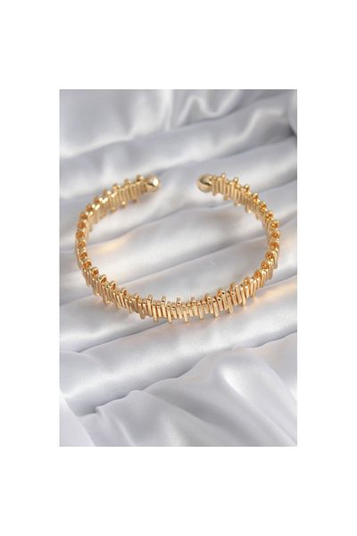 Skygo 316L Steel Gold Color Dorica Model Women's Bracelet - TJ-BB5780