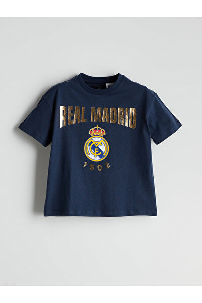 LC Waikiki Real Madrid nyomott fésült pamut fiú póló