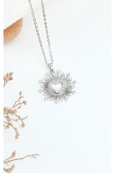 Jack Ferrero Silver Women's Necklace (316L Steel)