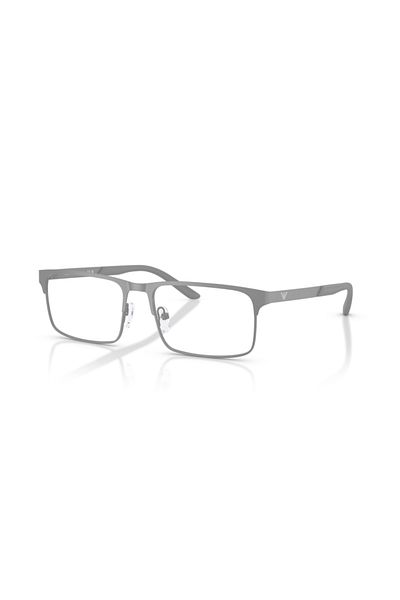Emporio Armani Man Rectangle Eyeglasses- Ea 1170 - Lense Size:53mm - Matte Grey
