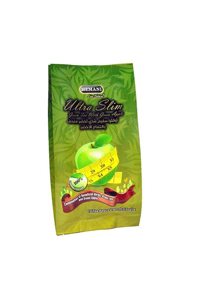 HEMANI Ultra Slim Green Apple Slimming Tea