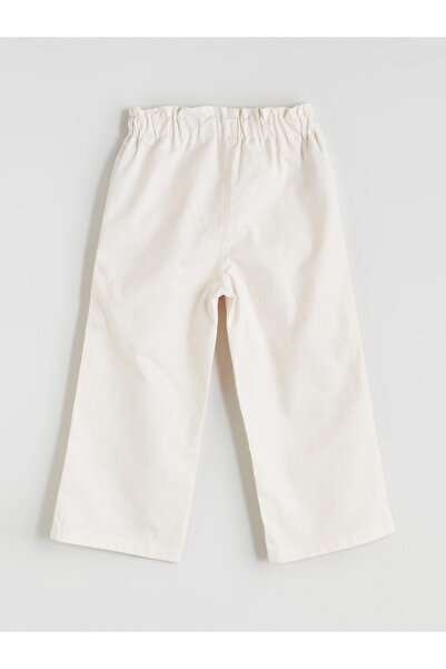 LC Waikiki Virágos lánynadrág elasztikus derékkal