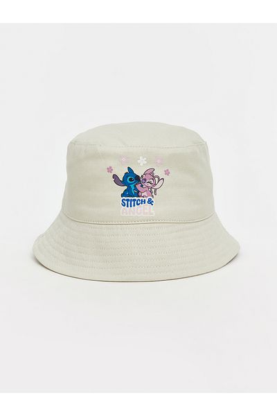 LC Waikiki Lilo and Stitch Printed Girl's Bucket Hat