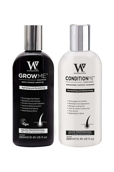 Watermans Grow Me Shampoo And Condition Me Conditioner Set