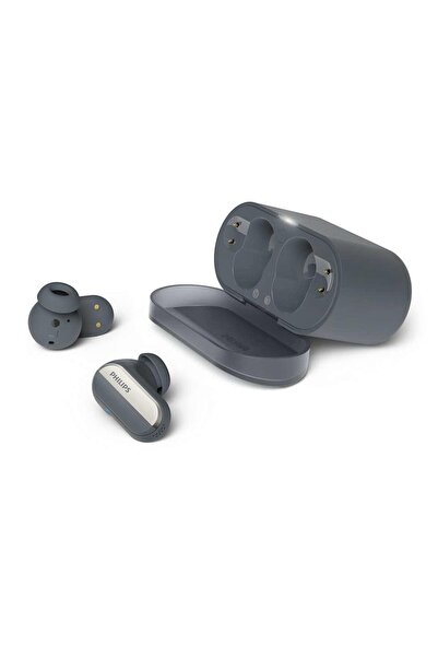 Philips Casti True Wireless Philips TAT6908BK/00, Bluetooth, Hybrid ANC, Micr...