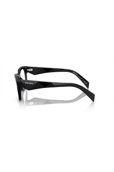 Prada Man Pillow Eyeglasses- Pr A10v - Lense Size:51mm - Matte Black