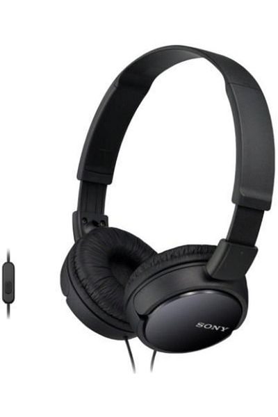 Sony Casti Stereo Sony MDRZX110APB, Jack 3.5mm, Microfon (Negru)